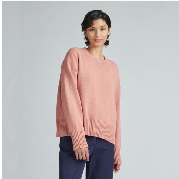 Everlane Sweaters - NWT Everlane Organic Cotton The Boxy Sweater rose woman’s small